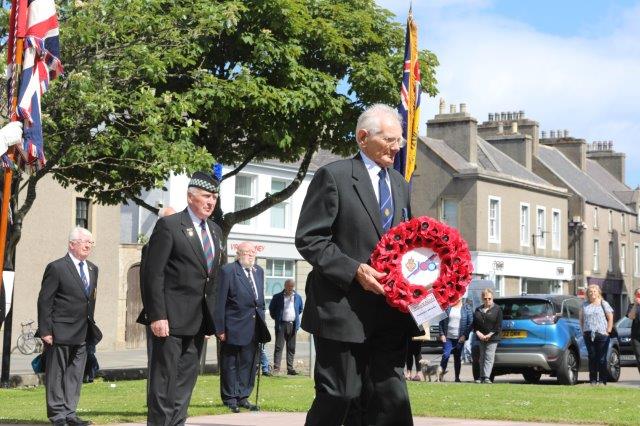 Royal British Legion - Wreath laying in Kirkwall